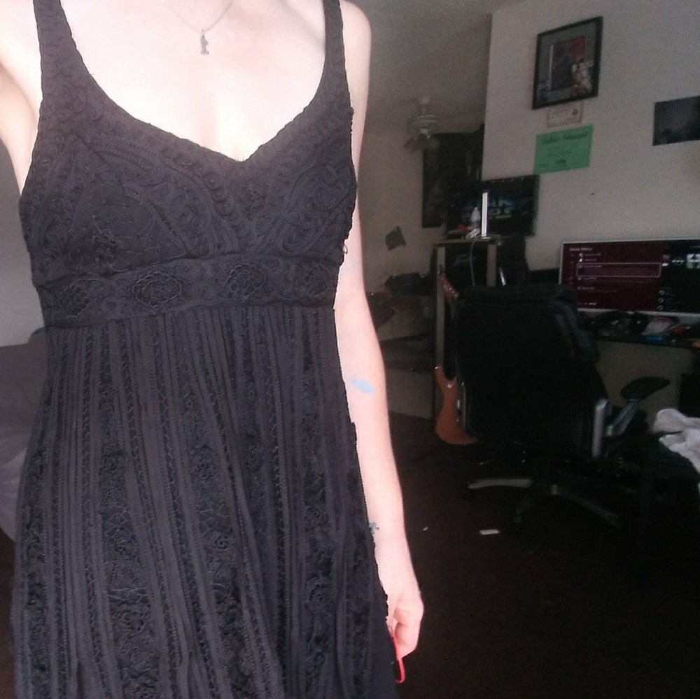 Sue Wong Black Coctail Dress